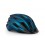 Casco Met Crossover Mips Azul Metalico Mate