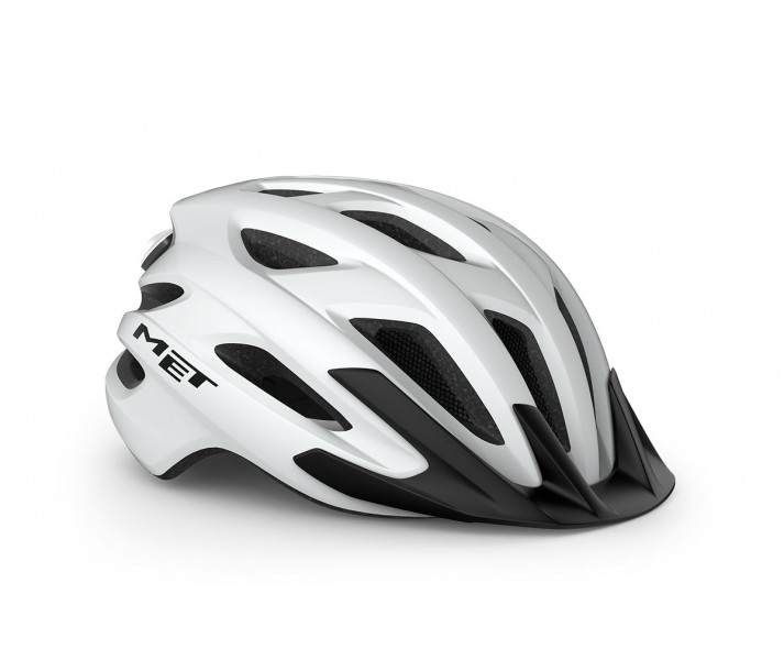 Casco Met Crossover Mips Blanco Mate