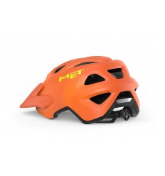 Casco Met Echo Naranja/Oxido Mate