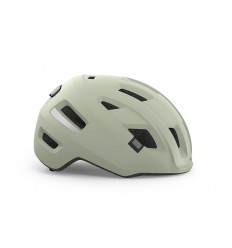 Casco Met E-Mob Gris Musgo Mate