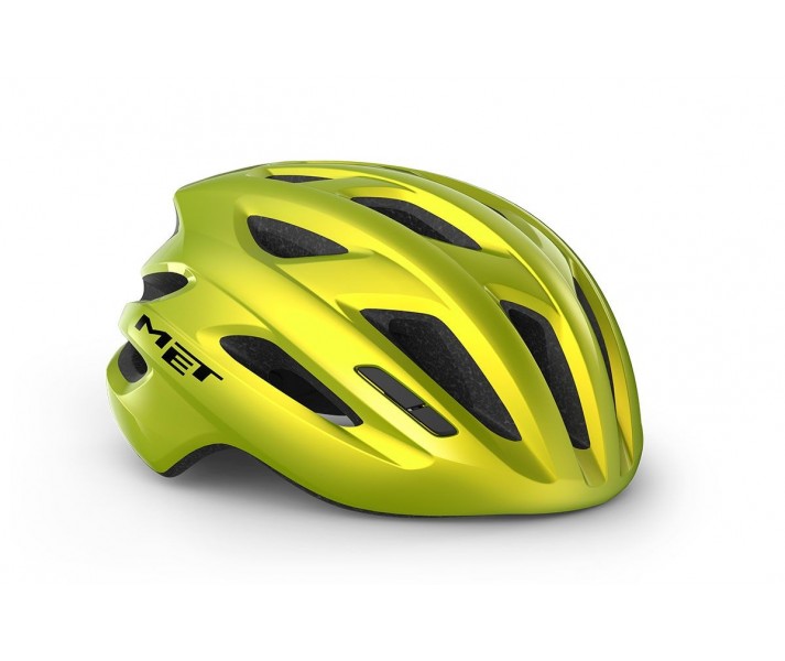 Casco Met Idolo Mips Amarillo Lima Metalico Brillo