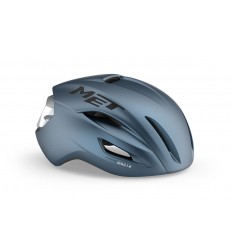 Casco Met Manta Mips Azul Marino/Plata Mate