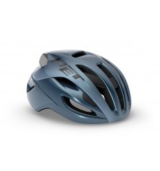 Casco Met Rivale Mips Azul Marino/Plata Brillo