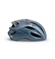 Casco Met Rivale Mips Azul Marino/Plata Brillo