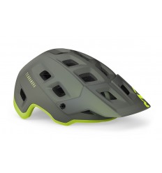 Casco Met Terranova Gris/Lima Mate