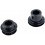 Kit de tapas para buje delantero Bontrager 240 Disc 12 mm negro