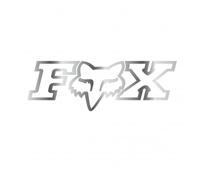 Pegatina Fox F-Head-X Tdc Sticker 28 Inch Chrm |03270-010|