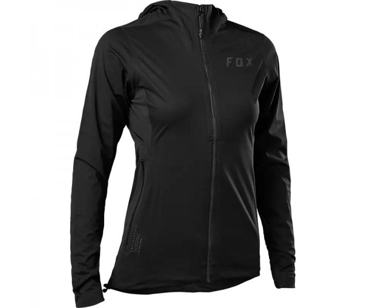 Chaqueta Impermeable Mujer FOX Flexair Negro |29306-001|