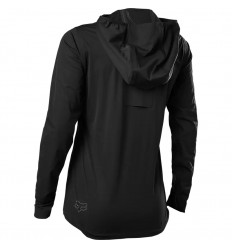 Chaqueta Impermeable Mujer FOX Flexair Negro |29306-001|