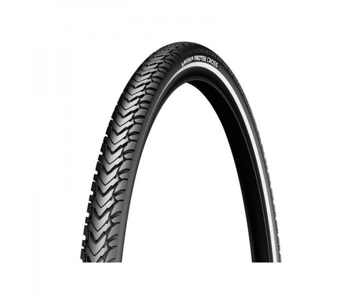 Cubierta Michelin 26x1.85 Protek Cross Flanco Reflectante