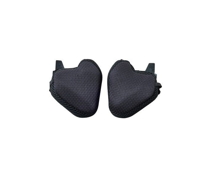 Almohadillas gruesas Fox mejillas casco Proframe RS Negro