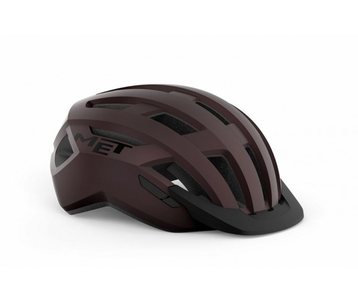 Casco Met Allroad Mips Rojo Burdeos Mate