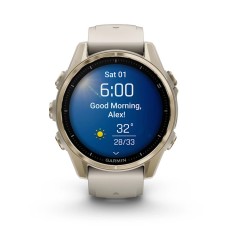 Reloj Garmin Fenix 8 43mm Amoled Beige