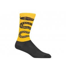 Calcetines Giro Comp Racer High Rise Amarillo/Negro