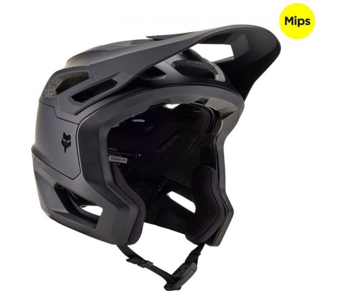 Casco Fox Dropframe Dropframe Pro Negro mate |31457-255|