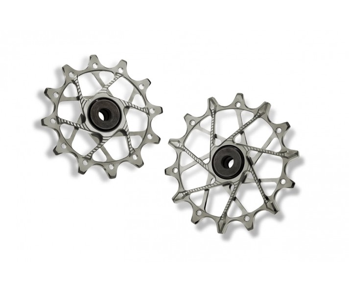 Roldanas Cambio Garbaruk Sram 11/12v 12+14T Plata