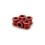 Tornillos Plato Garbaruk M8x0.75 Rojo