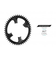 Plato Ovalado Garbaruk Shimano Dura-Ace 9100 (46-48-50-52T)