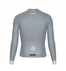 Maillot Gobik Manga Larga Hyder Fabregues Team Gris 2025