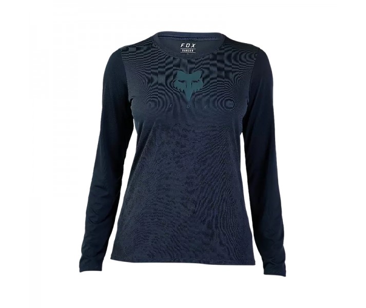 Camiseta Mujer Fox Ranger Tru Dri LS Azul |31113-207|