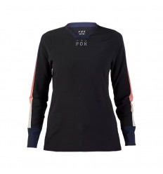 Camiseta Mujer Fox Defend Thermal Negro |31543-001|