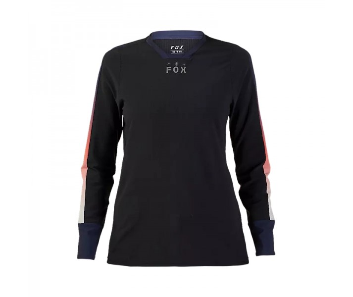 Camiseta Mujer Fox Defend Thermal Negro |31543-001|