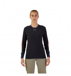 Camiseta Mujer Fox Defend Thermal Negro |31543-001|