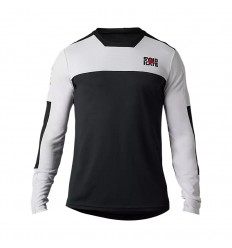 Camiseta Fox Defend Syndicate LS Blanco/Negro |31537-058|