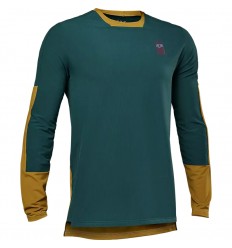 Camiseta Fox Defend Thermal Verde |30094-294|