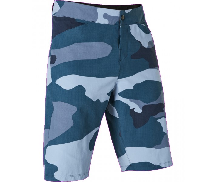 Pantalones Cortos Fox Ranger Camo Azul |27280-360|