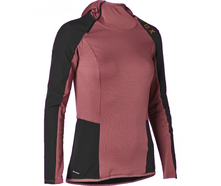 Sudadera Mujer Fox Defend Thermo Rosa |28500-345|