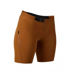 Pantalones Cortos Mujer Fox Flexair Ascent Marrón |31101-512|