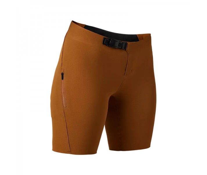 Pantalones Cortos Mujer Fox Flexair Ascent Marrón |31101-512|