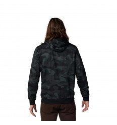 Sudadera Con Capucha Fox Head Camo Negro Camuflaje