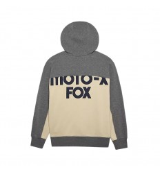 Sudadera Con Capucha Fox Moto-X Oversized Gris |32896-185|