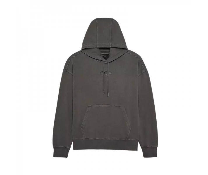 Sudadera Con Capucha Fox Wordmark Oversized Gris |32865-052|