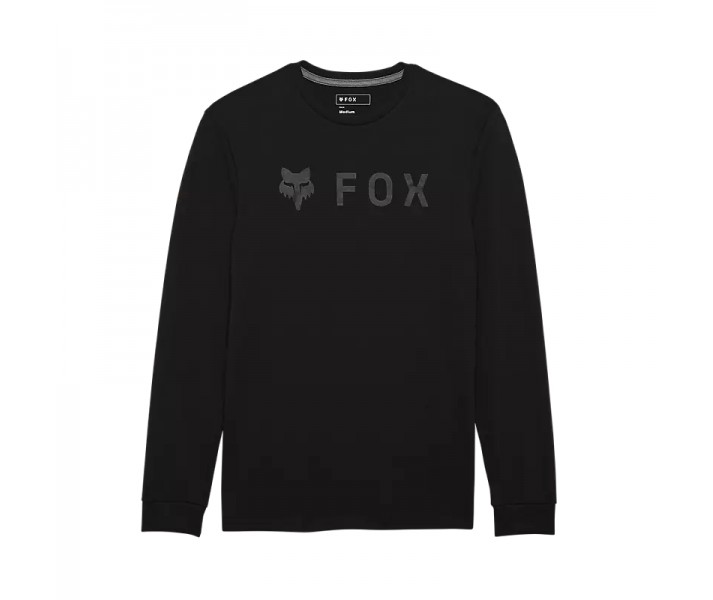 Camiseta De Manga Larga Fox Técnica Absolute Negro |32873-021|