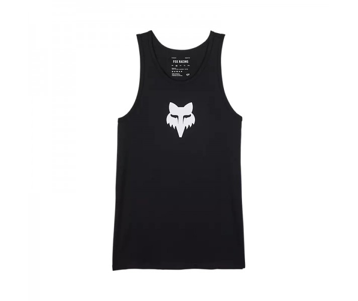 Camiseta Sin Mangas Fox Premium Fox Head Negro |32091-001|