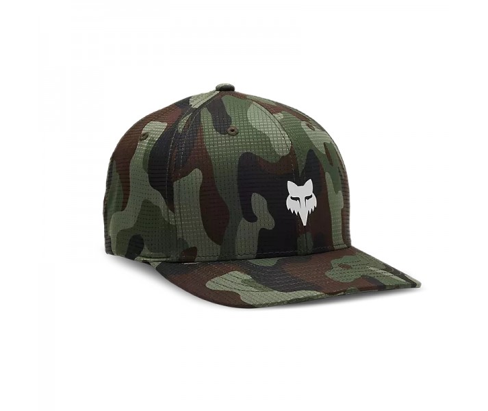 Gorra Fox Head Tech Flexfit Verde Camuflaje |31623-031|