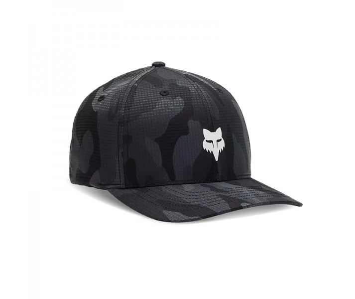 Gorra Fox Head Tech Flexfit Negro Camuflaje |31623-247|