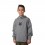 Sudadera Fox Infantil Con Capucha Y Cremallera Head Camo Gris