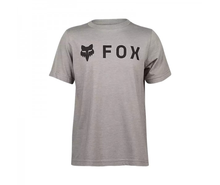 Camiseta Fox Infantil Absolute Gris |31818-185|