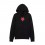 Sudadera Fox Mujer Con Capucha Fox Mujer Head Negro Rosa