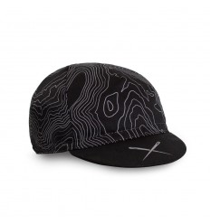 YORKSHIRE CONTOURS CYCLING CAP - GORRA RESTRAP NEGRA