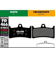 PASTILLAS FRENO GALFER DISCO STANDARD BRAKE PAD HOPE V4