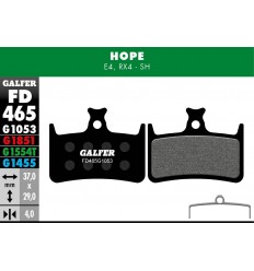 PASTILLAS FRENO GALFER DISCO STANDARD BRAKE PAD HOPE E4